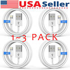 3PACK USB Data Fast Charger Cable Cord For Apple iPhone 5 6 7 8 X 11 12 13 MAX