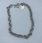 • Tiffany & Co Sterling Silver Return To Tiffany Toggle Necklace 16”