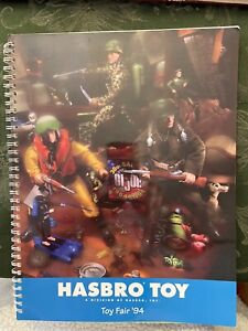 HASBRO 1994 Toy Fair sales catalog 30th Salute to GI JOE, WWF, Transformers