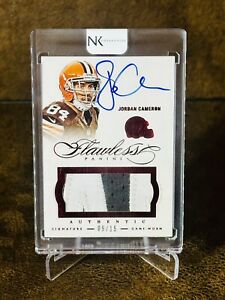 New Listing2014 Flawless Jordan Cameron Patch Auto Ruby SP/15 (Game Used)