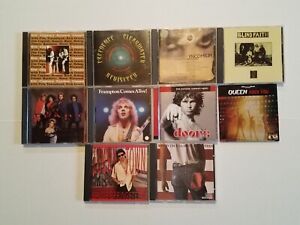 CD's Classic Rock lot of 10 Heart Springsteen Queen Doors etc. Good preowned