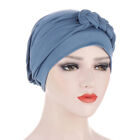 New Women Turban Hat Muslim Cancer Chemo Hair Loss Cap Women Hijab Head Scarf