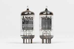 Matched Pair Telefunken 12AX7 Vacuum Tubes Branded for Dynaco - Testing Strong⚡︎