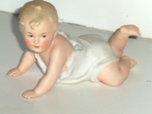 New ListingLittle Antique Heubach crawling baby