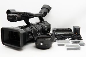 N MINT SONY HVR-Z1J Professional Hi-Vision HDV miniDV Camcorder wide angle lens