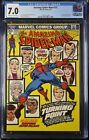 Amazing Spider-Man #121 CGC FN/VF 7.0 Off White to White Death of Gwen Stacy!