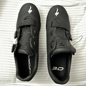 SPECIALIZED TORCH 3.0 ROAD SHOES BLACK SIZE 42 EU. 9 US
