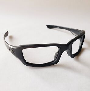 Oakley Fives Squared Matte Black Gunmetal Icons Replacement Frame Only Authentic