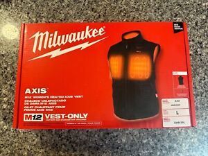 Milwaukee Tool 334B-20L M12 Heated Women's Axis Vest - Black Large (Jacket Only)