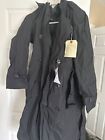 US Army trench coat, black, size 38L