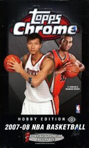 2007-08 Topps Chrome Basketball Hobby Box