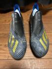 Adidas X 19+ FG Blue Gold F35320 US 8 Football Soccer Cleats Used