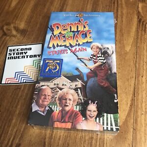 Dennis the Menace Strikes Again (VHS, 1998) Don Rickles Betty White-Sealed