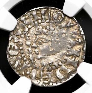 SCOTLAND. Alexander III. 1249-1286. Penny, Rare first coinage, NGC AU53