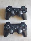New ListingTwo Authentic Sony Playstation 3 PS3 Genuine OEM Dualshock Sixaxis Controller