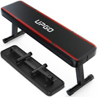 UPGO Flat Weight Bench Foldable Workout Bench for Strength Training Bench Press