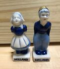 Vintage Holland Kissing Boy And Girl Salt And Pepper Shakers