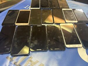 New Listinglot of 17 Assorted Smart Phones good & fair Condition Untested