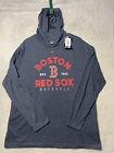 Boston Red Sox athletic navy Pullover Long Sleeve Hooded XL Outdoor Golf  New