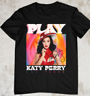 New Katy Perry Play In Las Vegas Black T-Shirt Cotton All-Size