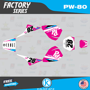 Graphics Kit for Yamaha PW80 (1990-2023) PW-80 PW 80 Factory Series - Magenta