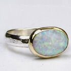 Opal Gemstone Solid 925 Sterling Silver Handmade Amazing Ring All Size MO2386
