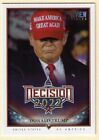 DONALD TRUMP DECISION 2022 PREVIEW CARD P5 FROM 2021 RAINBOW EDITION BOX