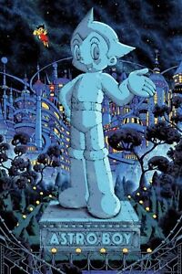 Kilian Eng Astro Boy #/150 Poster Art Print Mondo Bottleneck Artist