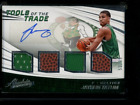 New Listing2017 PANINI ABSOLUTE JAYSON TATUM ROOKIE TOOLS OF THE TRADE PATCH RELIC AUTO /99
