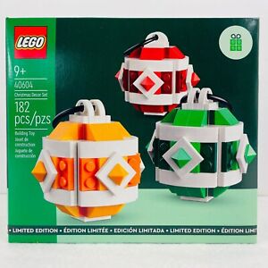 LEGO 40604 Christmas Decor Set NEW Sealed Limited Edition 2023