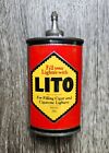 Lito Lighter Fluid Can - Lead Top