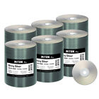 600 Pack Ritek Pro CD-R 52X 700MB Shiny Silver Lacquer Blank Recordable Disc