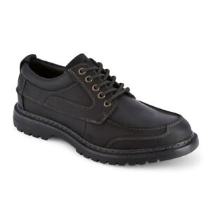 Dockers Mens Overton Leather Oxford Shoe with NeverWet - Wide Widths Available