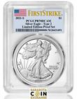 2021 S Silver Proof Eagle $1 Type 2 PCGS PR70 DCAM First Strike Limited Edition