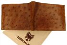 Tobin Marcus RFID Blocking Peruvian OSTRICH LEATHER WALLET Mens GIFT NEW  1 Of 1