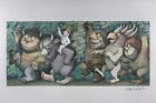 MAURICE SENDAK ~ WHERE THE WILD THINGS ARE,  ORIGINAL SIGNED LITHOGRAPH