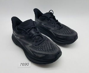 Hoka One One Clifton 9 Men's Size 10 D (Medium) Running Shoes Black