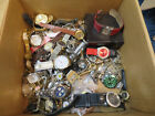 Assortment of watches for parts or repair large lot citizen ecodrive caravelle
