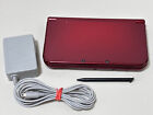 Nintendo New 3DS XL Metallic Red Handheld System Bundle