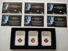 3 Coin set 2019 W Lincoln Cent Collection w/ Certificates & Envelopes West Point