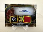 Bouna SARR Gold Auto /50 Player-Worn Patch 2021-22 Topps Museum Collection UEFA