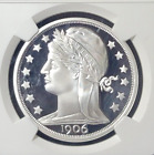 1906 Pattern Double Eagle Ultra Cameo Gem Proof Private Issue 1oz Silver NGC