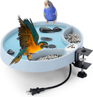 Heated Bird Bath  Petfactors Model: HB4030 75W All Season Outdoor Durable (Gray)
