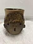 MCM Stoneware  Pottery Singing Face Coffee Cup 6 Available.  Price Is For 1