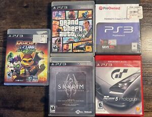 Mixed Lot Of Five  Video Games PS3 PlayStation 3