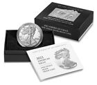 2023 W Proof Silver Eagle coin in OGP with COA type 2