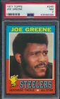 New Listing1971 Topps - #245 Joe Greene Pittsburgh Steelers HOF RC PSA 7