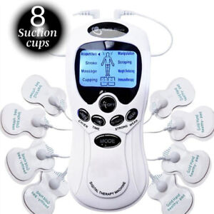 Electric Stimulation Pulse Muscle Massager Tens Unit Machine Therapy Pain Relief