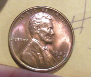 BEAUTIFUL TONED BU 1929-S LINCOLN CENT! 35