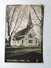E251 Postcard RPPC ME Church Lena IL Illinois